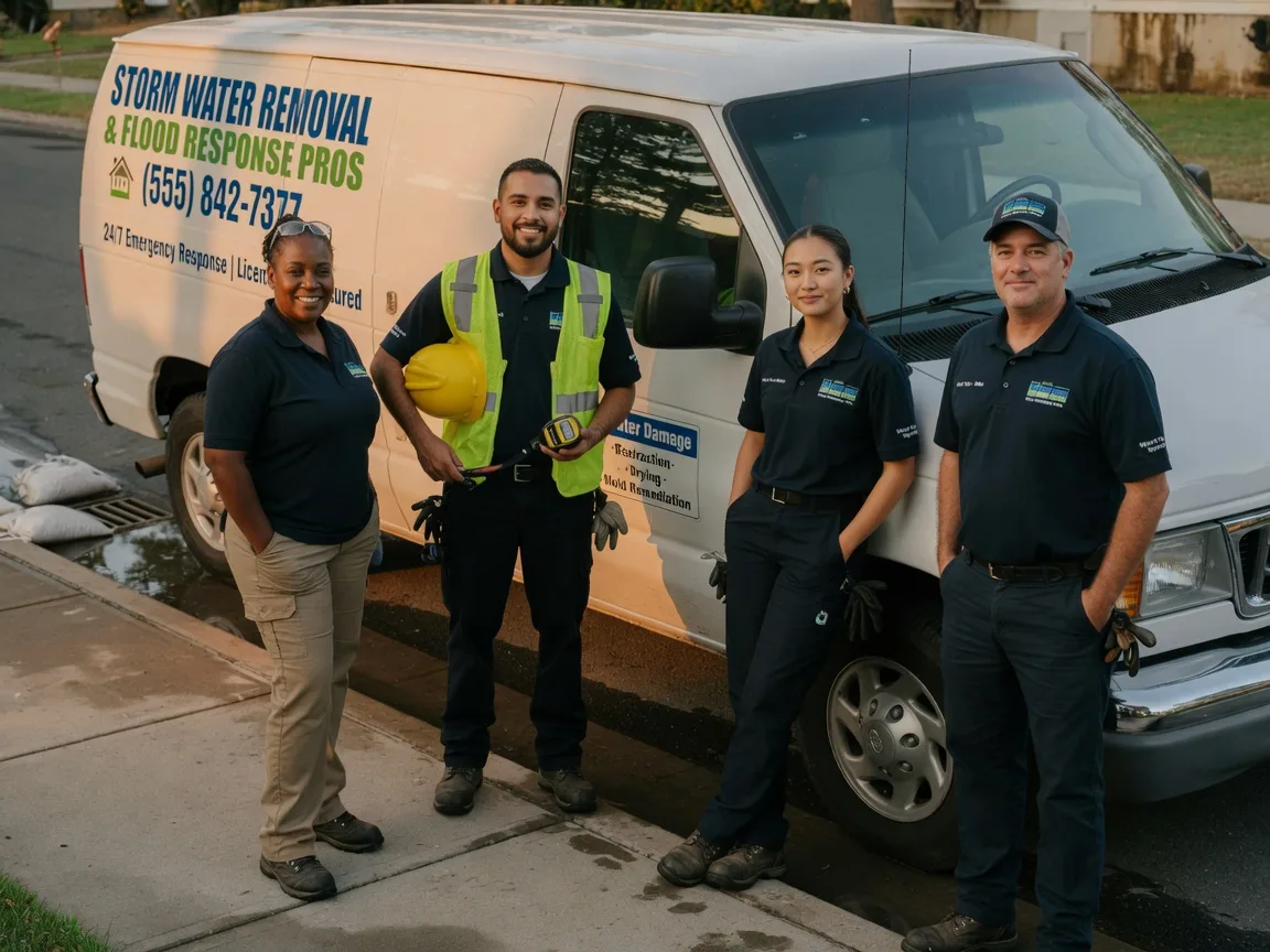 Storm Damage Water Removal company in Fontana, CA